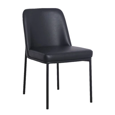 Fallegir borðstofustólar úr leðri