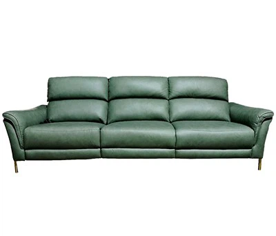 Leðursófasett 3ja sæta